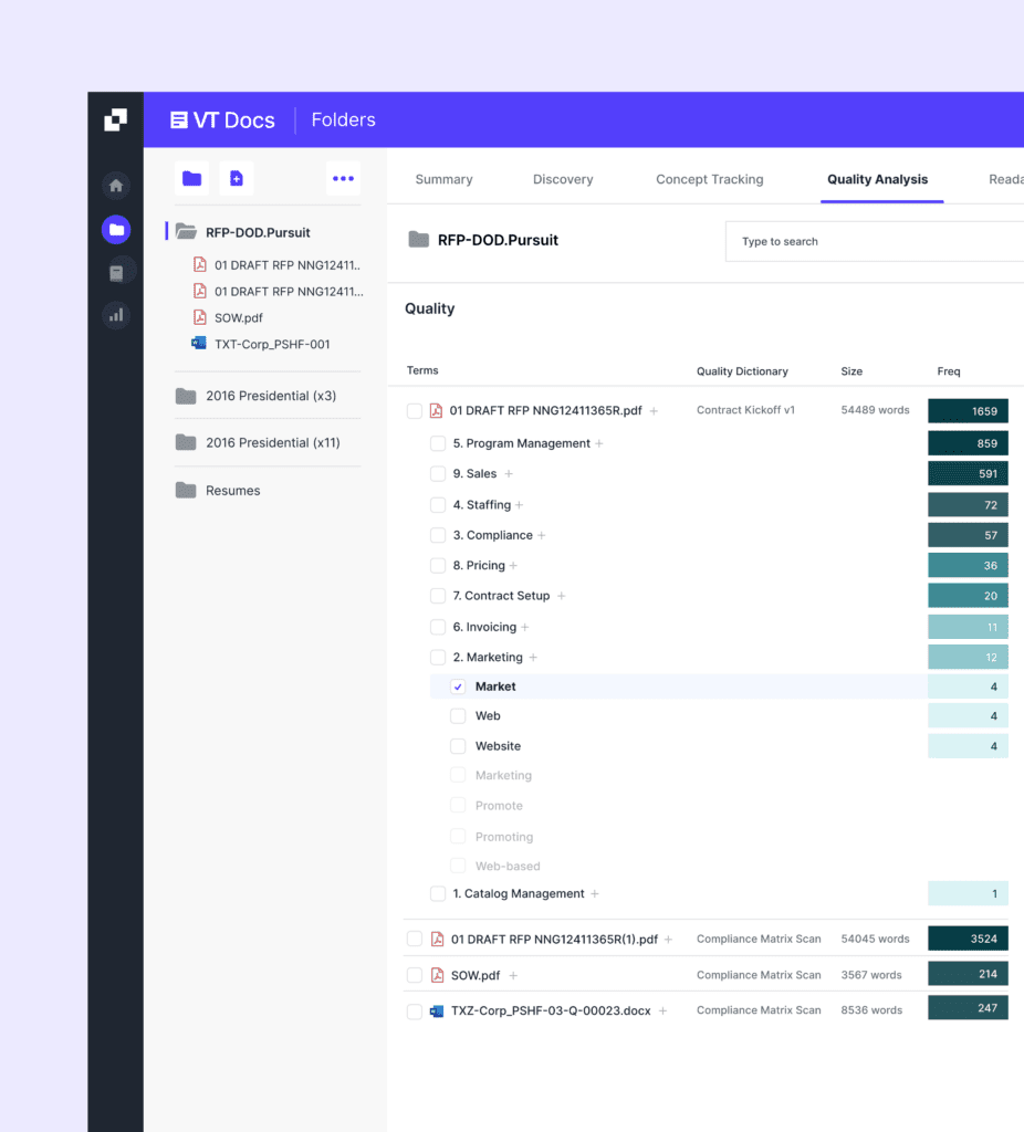 rfp software - VT Docs