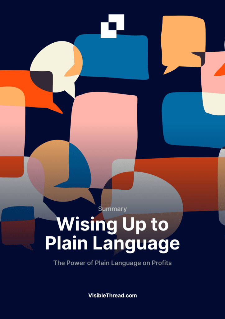 Front Cover - Wising Up to Plain Language Guide