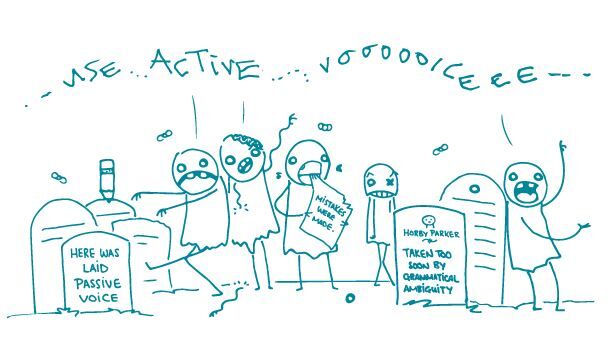 Passive voice - zombie test